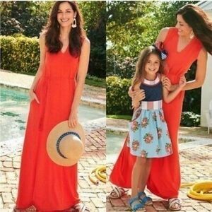 ▶️ Matilda Jane ◀️ Orange Maxi Dress.  Size XS